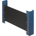 Rack Solutions 2U Filler Panel, Prevents Mixing Of Hot And Cold Air, Conceals Empty 102-1827